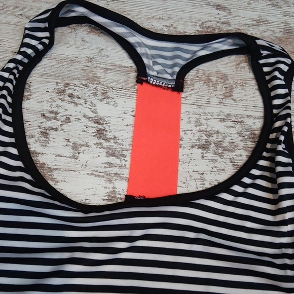 Plus Moda Tek Racerback Striped Tank Top - Picture 3 of 7